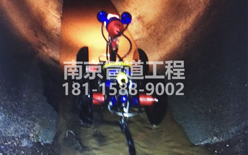 224五福家园管道机器人检测