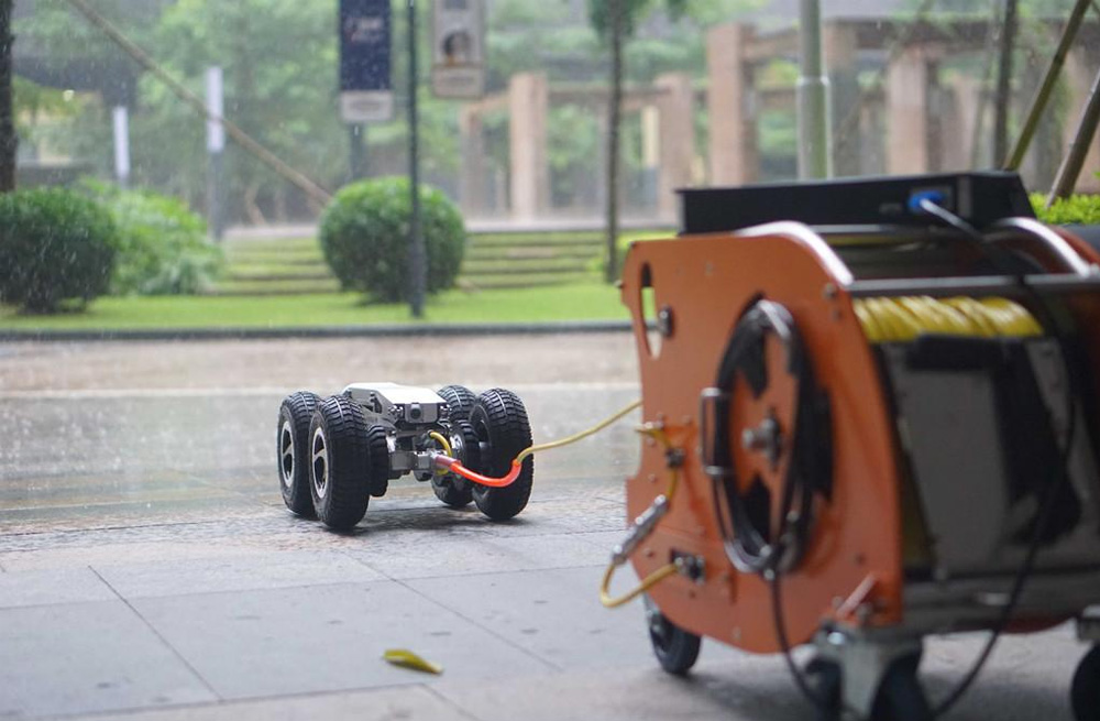 285五福家园管道检测机器人