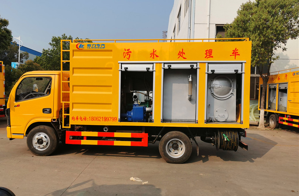 281五福家园污水分离车