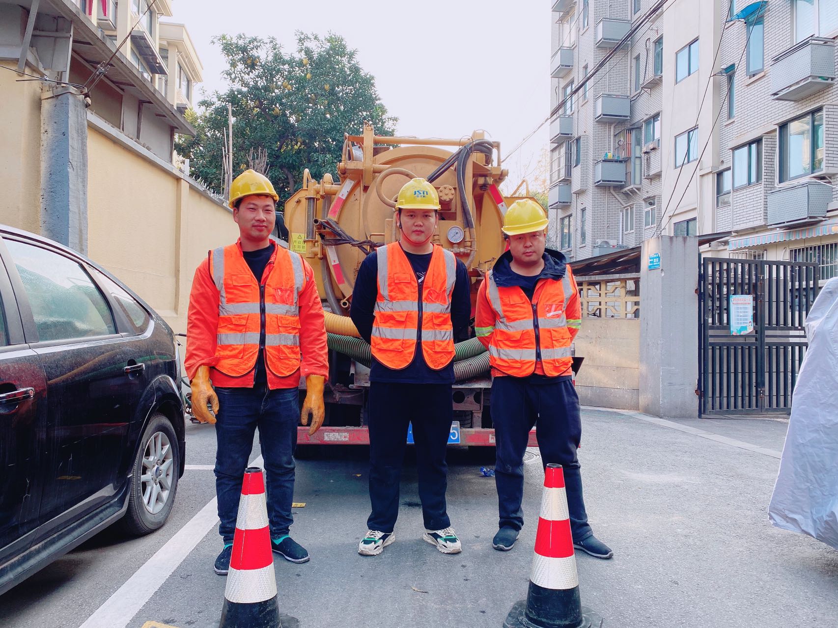 五福家园南京某小区管道清淤检测施工